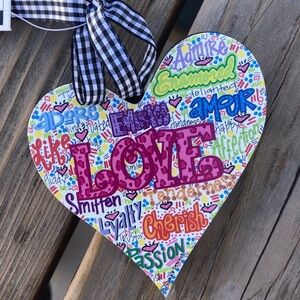 Love Oenament/Wall Hanging